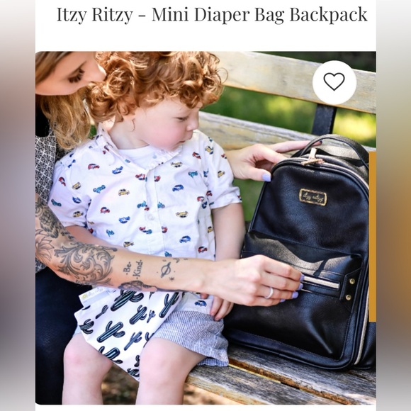 Itzy Ritzy Backpack Diaper Bag